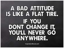 Attitude Flat Tire